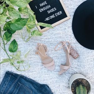 Aldo Sparkly Wedge Heel